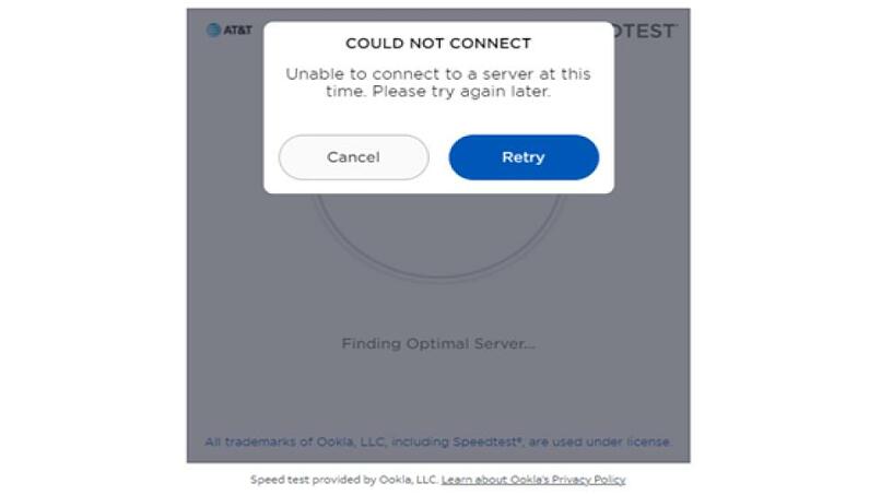 Speeds — Slow and Inconsistent